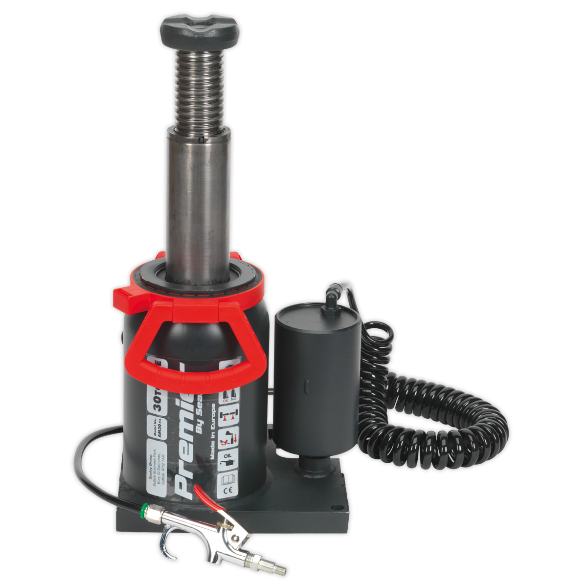Premier Manual/Air Hydraulic Bottle Jack 30 Tonne