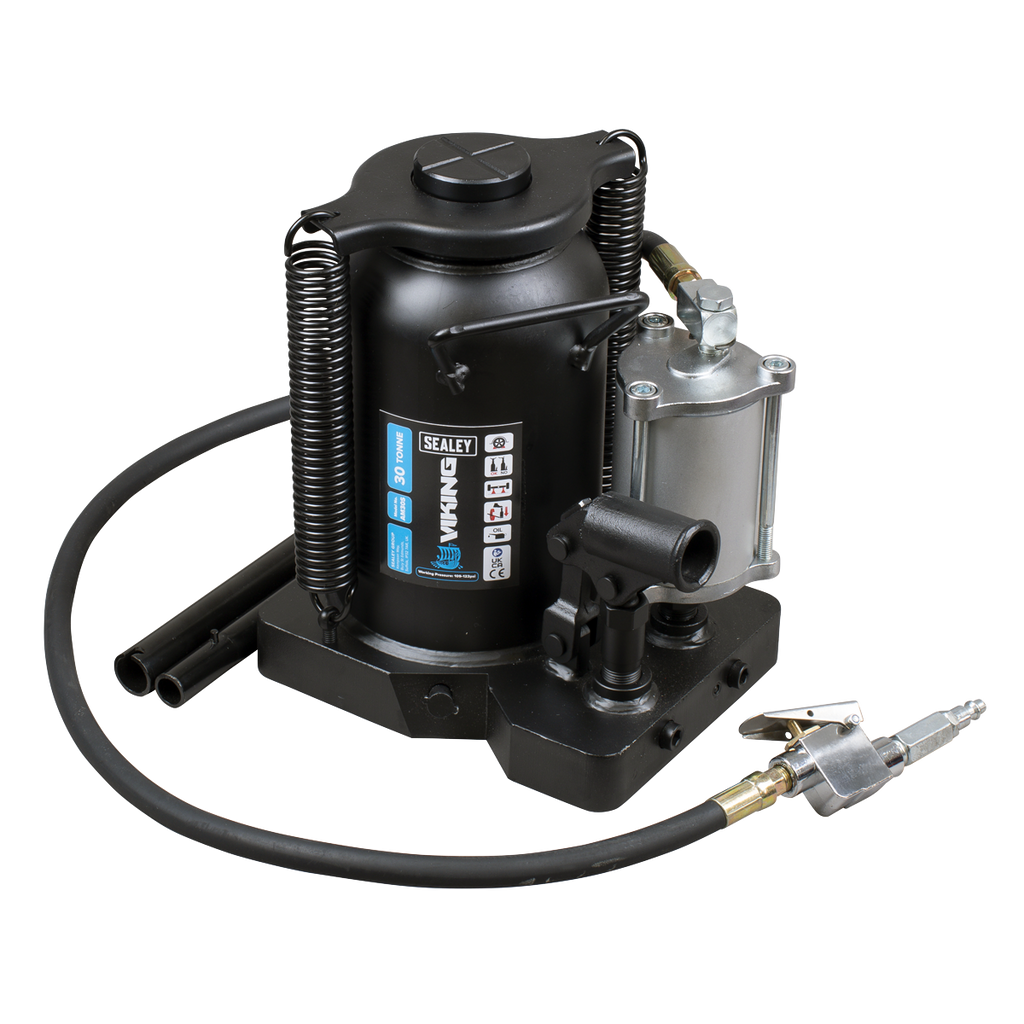 Viking Manual/Air Hydraulic Bottle Jack 30 Tonne