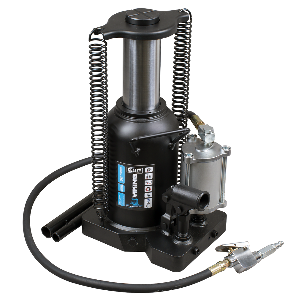 Viking Manual/Air Hydraulic Bottle Jack 30 Tonne