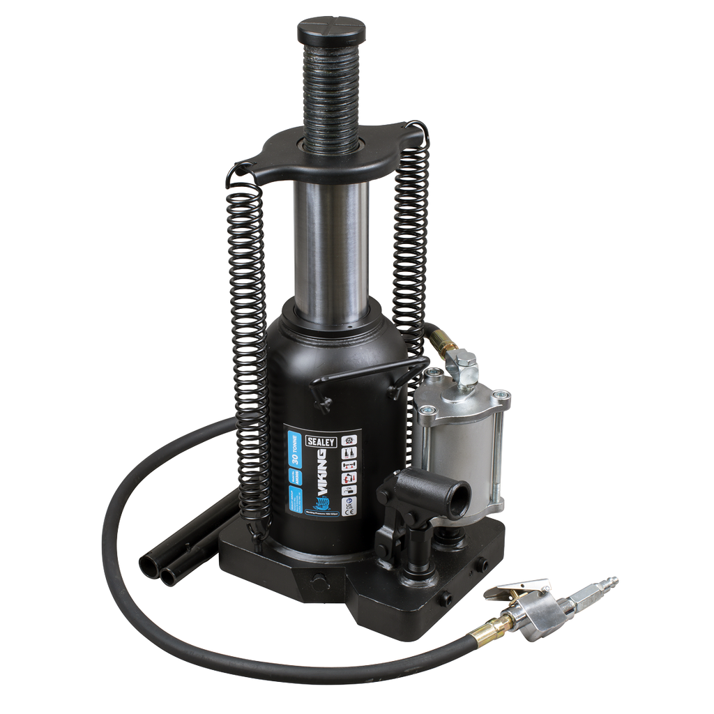 Viking Manual/Air Hydraulic Bottle Jack 30 Tonne