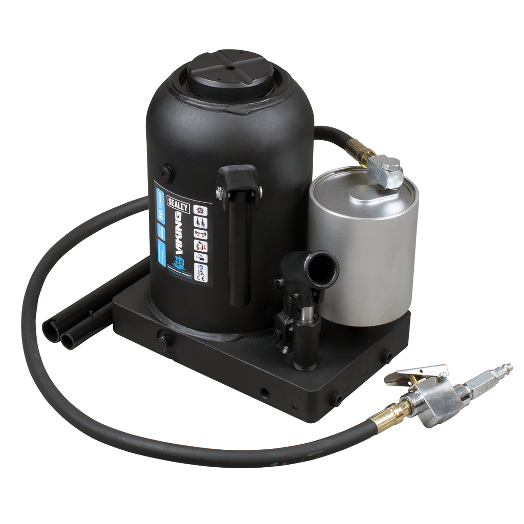 Viking Manual/Air Hydraulic Bottle Jack 50 Tonne
