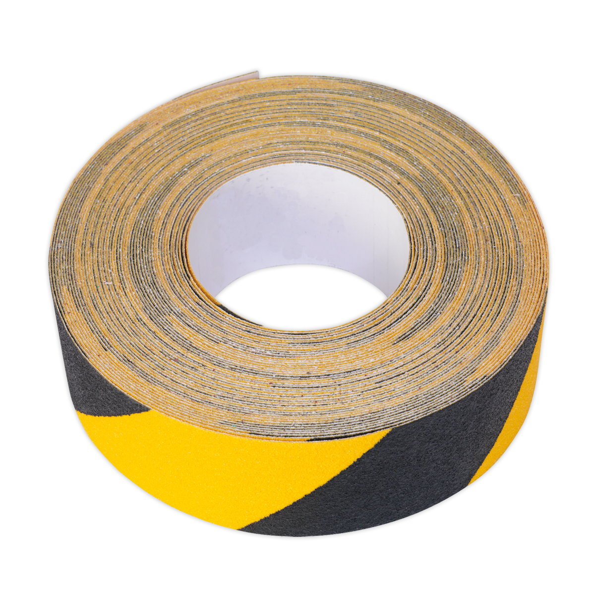 Self-Adhesive Anti-Slip Tape 50mm x 18m - Black & Yellow