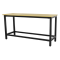 Heavy-Duty Steel Workbench with 25mm MDF Top 1.8m