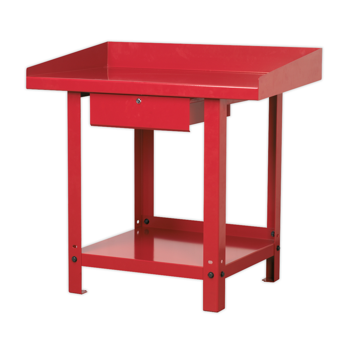 Steel Workbench with Drawer 1m