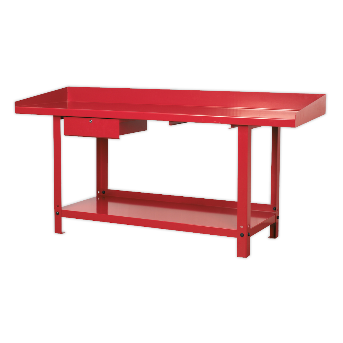 Steel Workbench with Drawer 2m