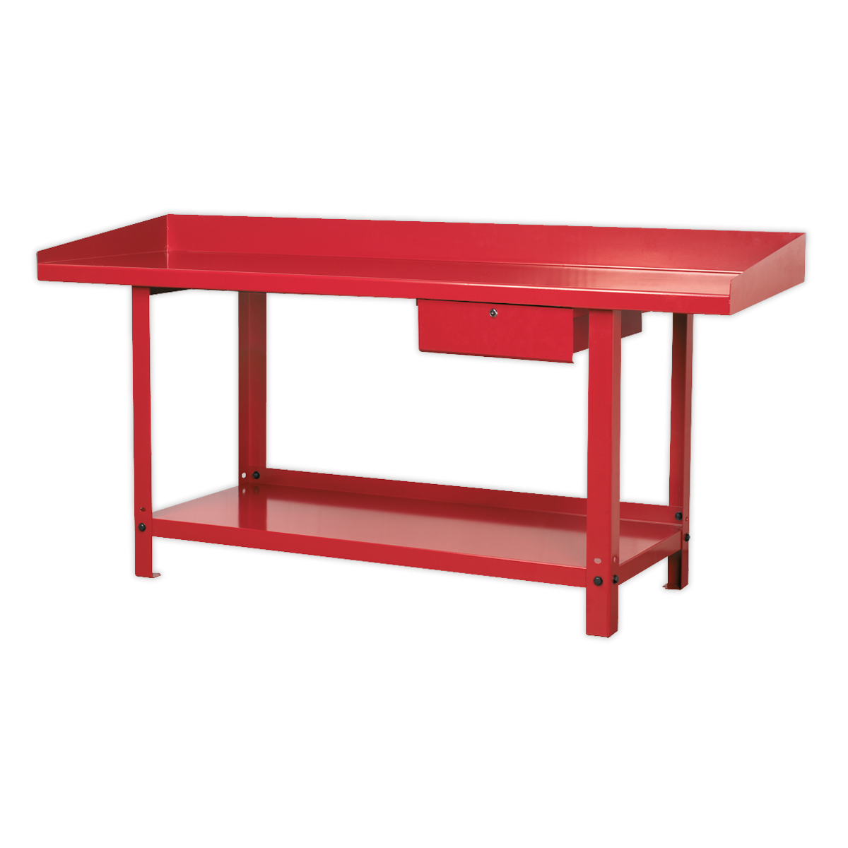 Steel Workbench with Drawer 2m
