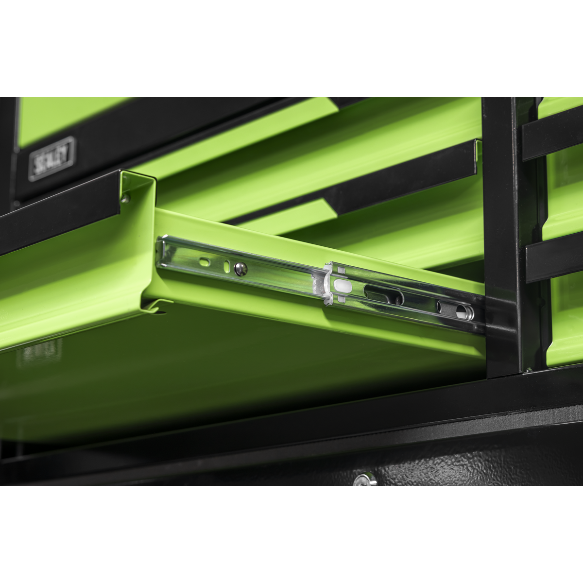 Superline Pro® Topchest & Rollcab Combination 12 Drawer & 1 Door Cupboard - Green