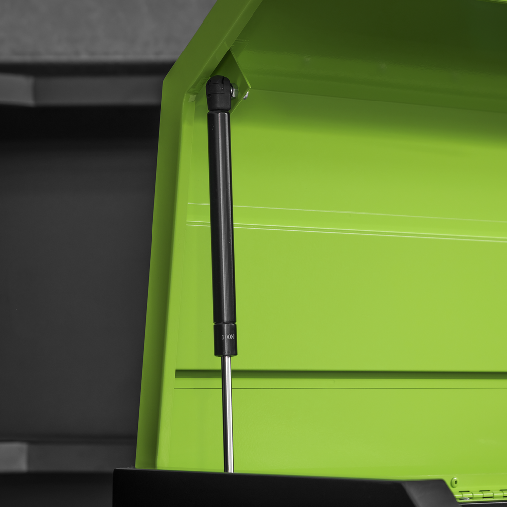 Superline Pro® Topchest & Rollcab Combination 12 Drawer & 1 Door Cupboard - Green
