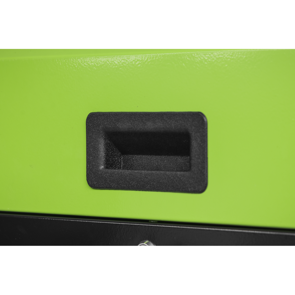 Superline Pro® Topchest & Rollcab Combination 12 Drawer & 1 Door Cupboard - Green