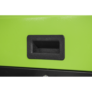 Superline Pro® Topchest & Rollcab Combination 12 Drawer & 1 Door Cupboard - Green