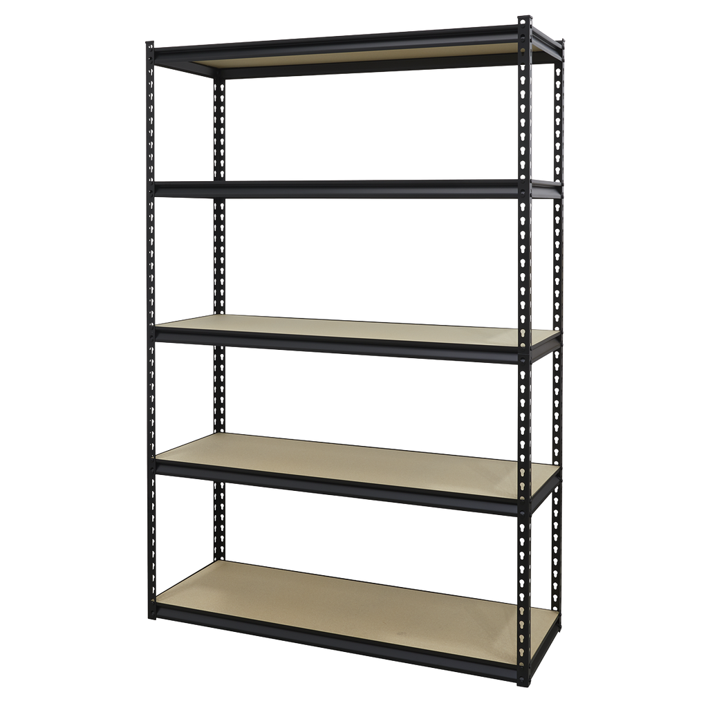 Racking Unit with 5 Shelves 220kg Capacity Per Level (Factory Refurbished A)