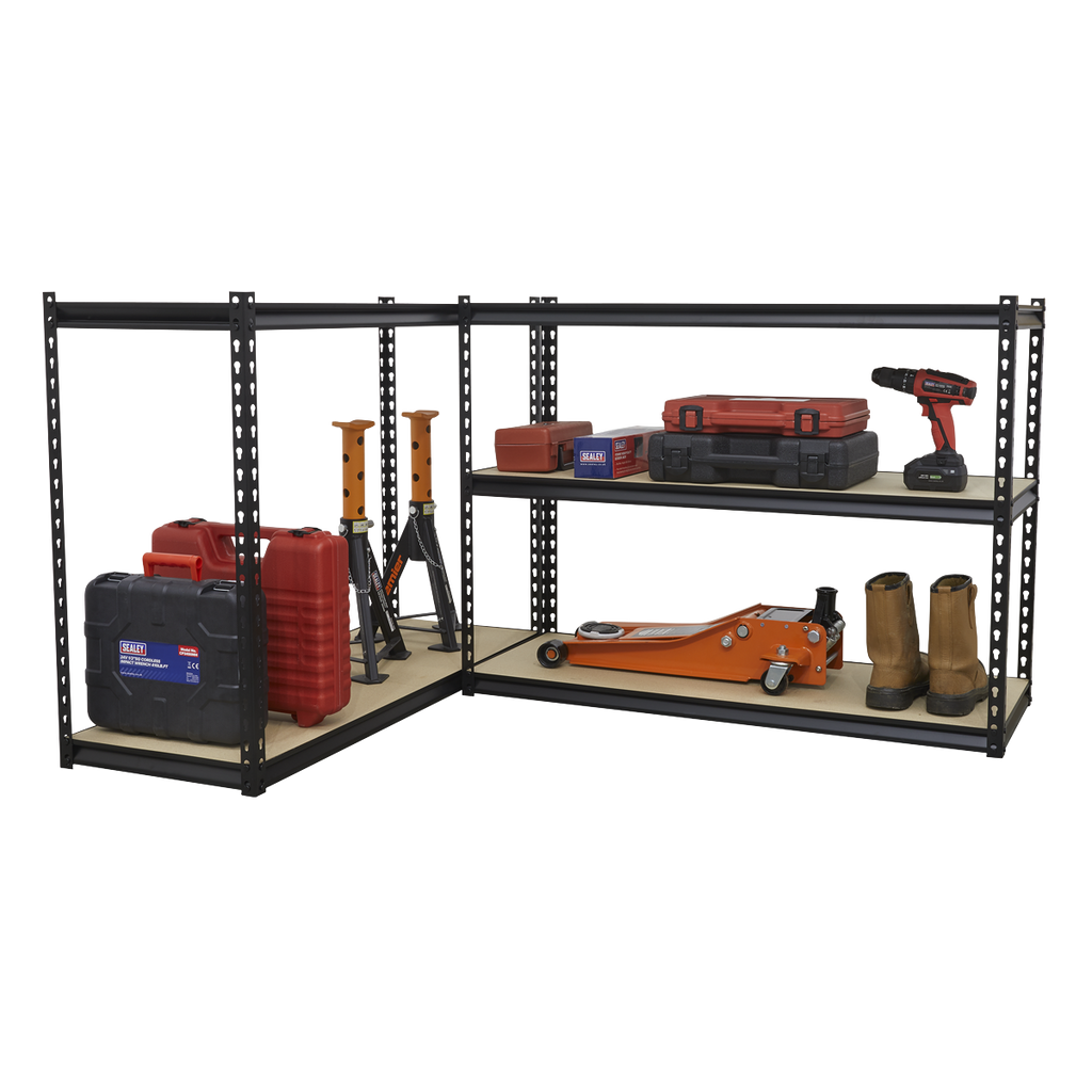 Racking Unit with 5 Shelves 220kg Capacity Per Level (Factory Refurbished A)