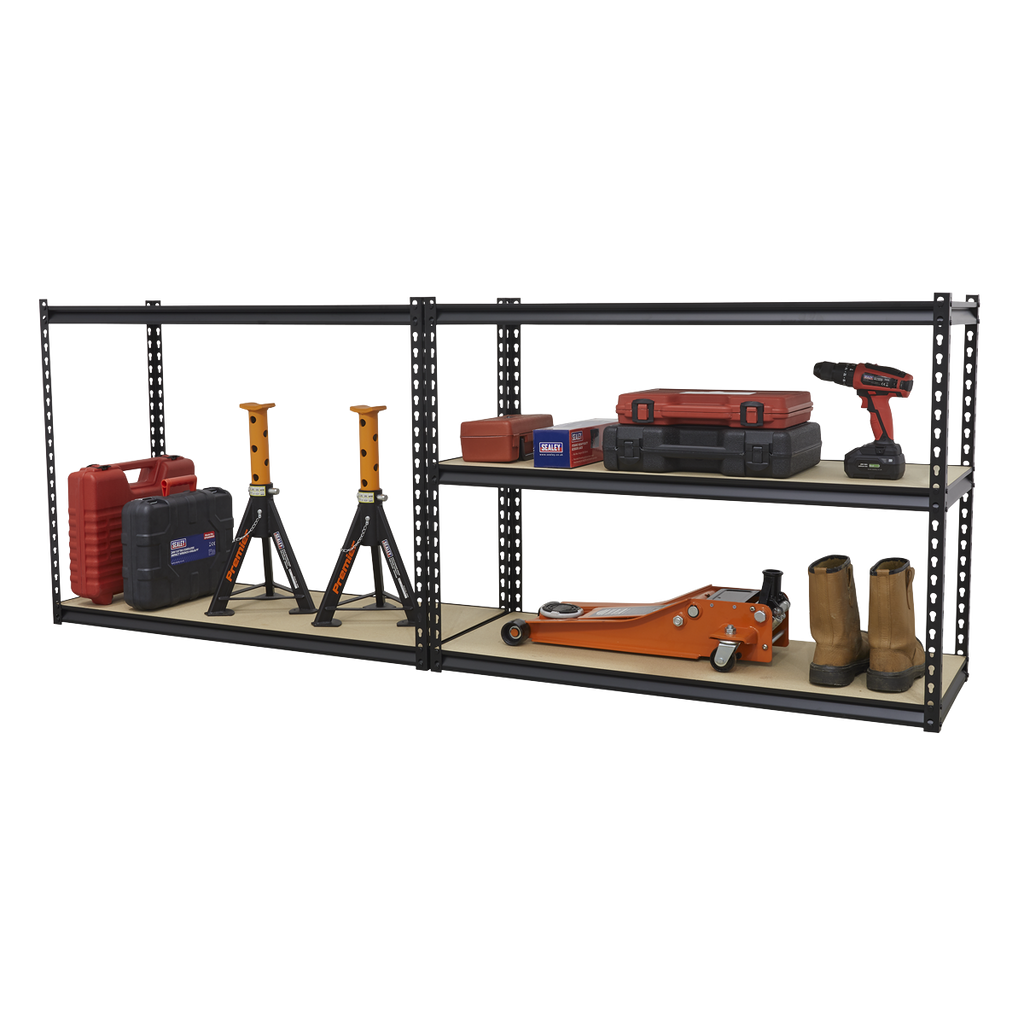 Racking Unit with 5 Shelves 220kg Capacity Per Level (Factory Refurbished A)