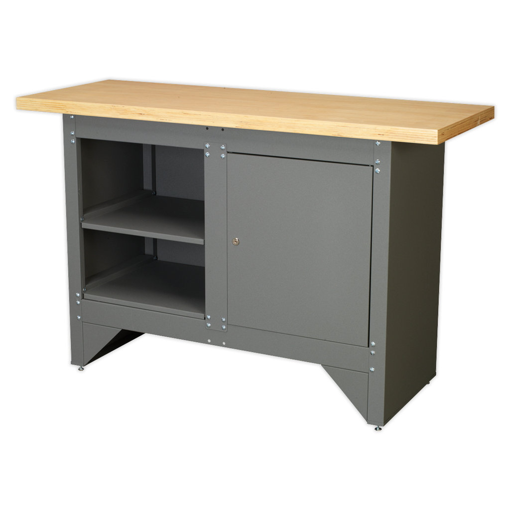 Heavy-Duty Workbench with Lockable Cupboard (AP2010)