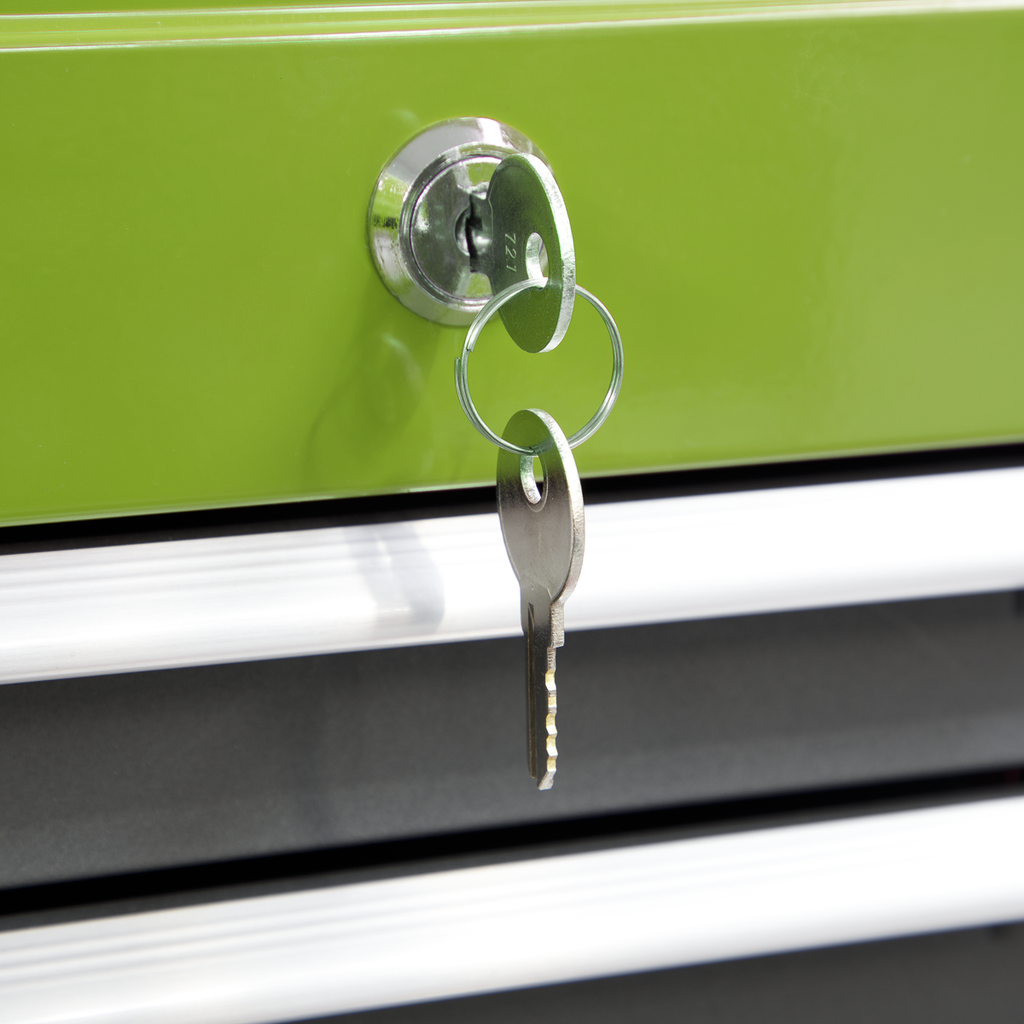 American PRO® Mid-Box Tool Chest, 3 Drawer, Green/Grey (AP22309BBHV)