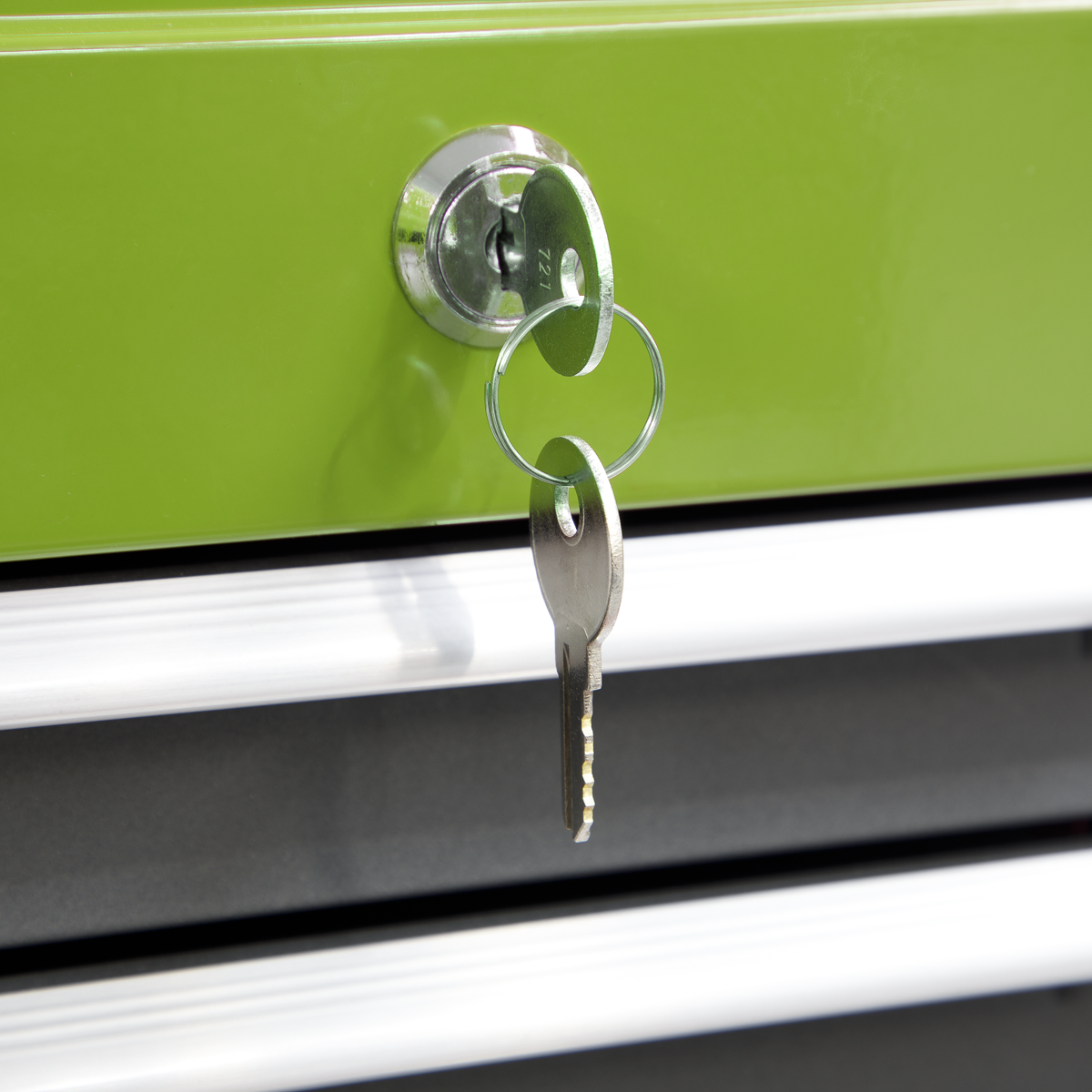 American PRO® Mid-Box Tool Chest, 3 Drawer, Green/Grey (AP22309BBHV)