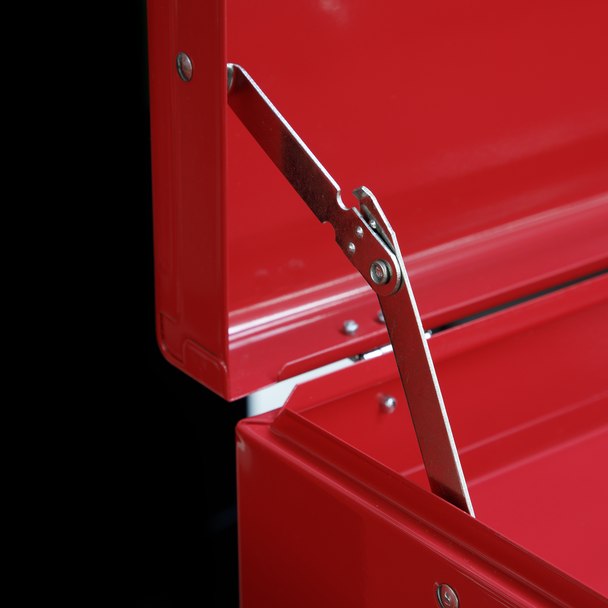 American PRO® Topchest, 9 Drawer, Red/Grey (AP22509BB)