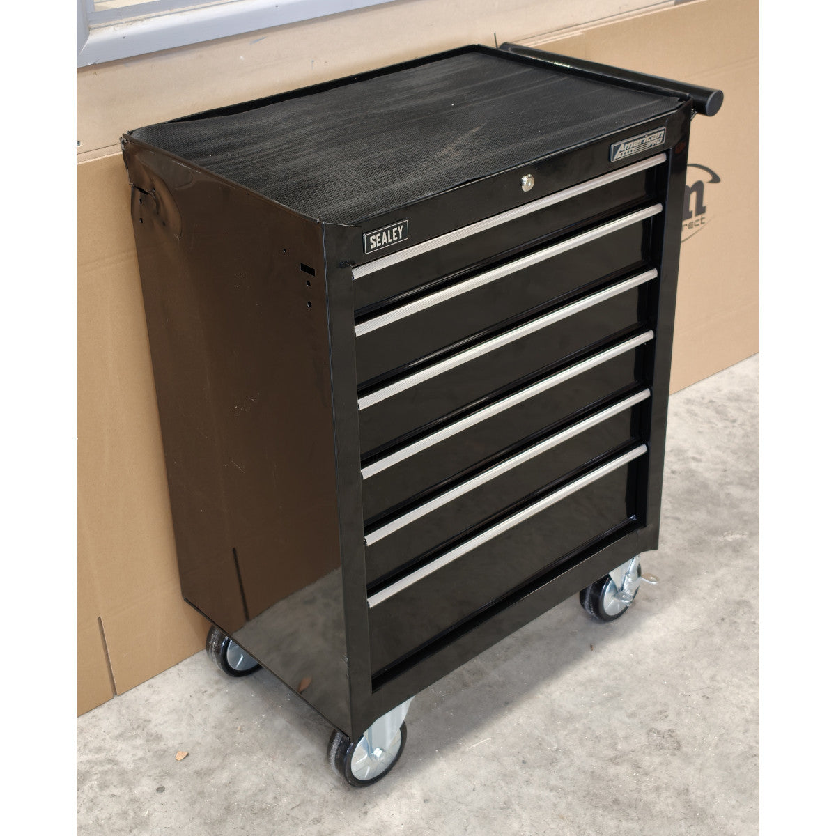 American PRO® Rollcab, 6 Drawer, Black (AP226B)