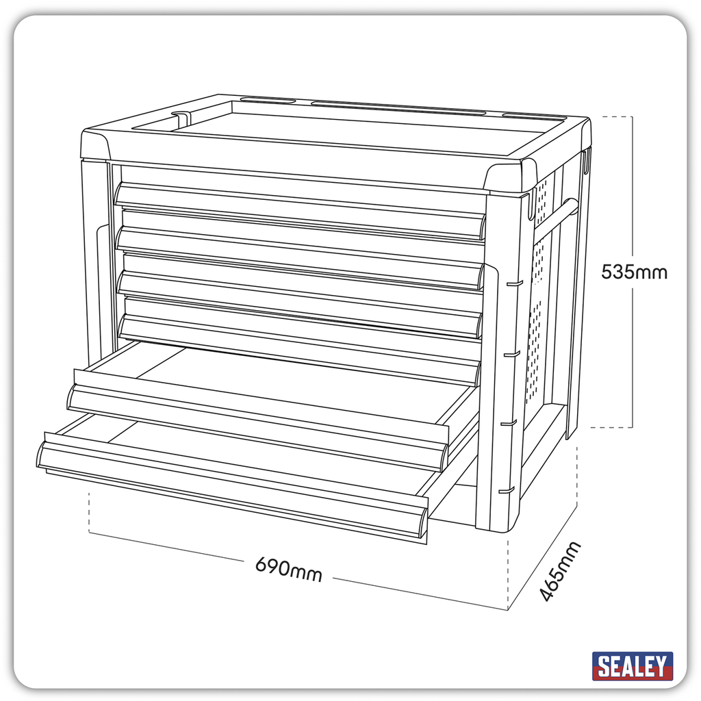 Premier™ Topchest, 6 Drawer (AP2403)