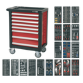 Premier™ Rollcab 8 Drawer with 707pc Tool Kit