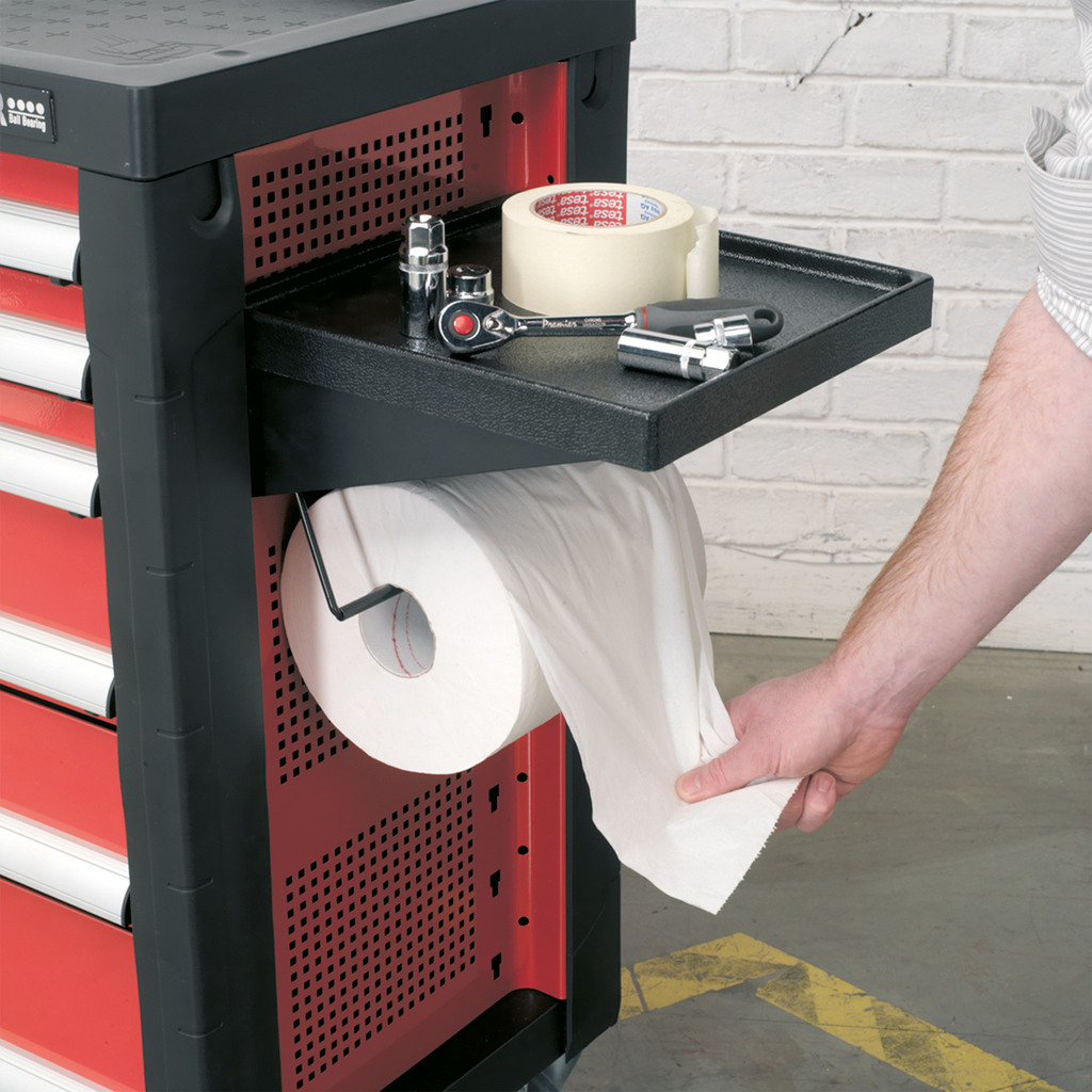 Premier™ Side Shelf & Roll Holder for AP24 Series Tool Chests (AP24ACC2)