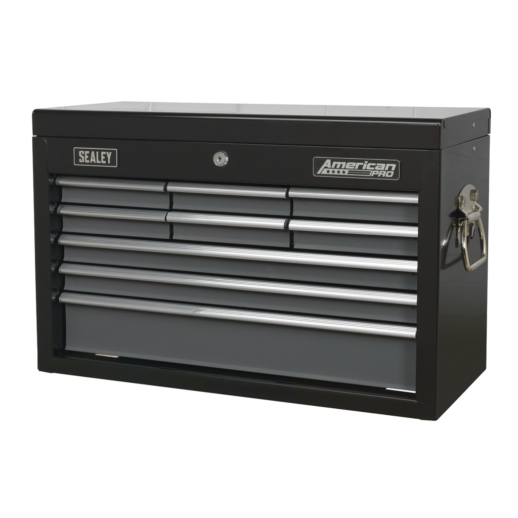 American PRO® Topchest, 9 Drawer, Black/Grey (AP2509B) (Factory Refurbished B)