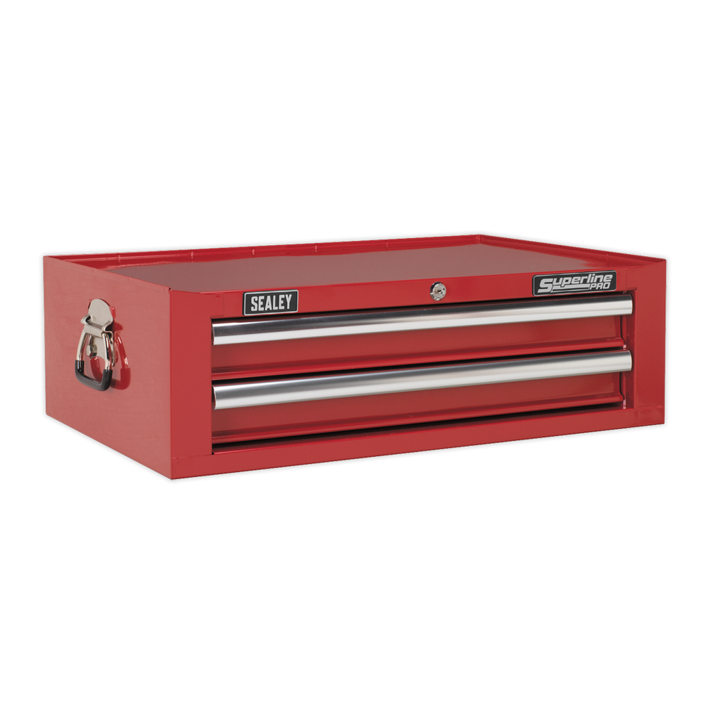 Superline PRO® Mid-Box Tool Chest 3 Drawer - Red