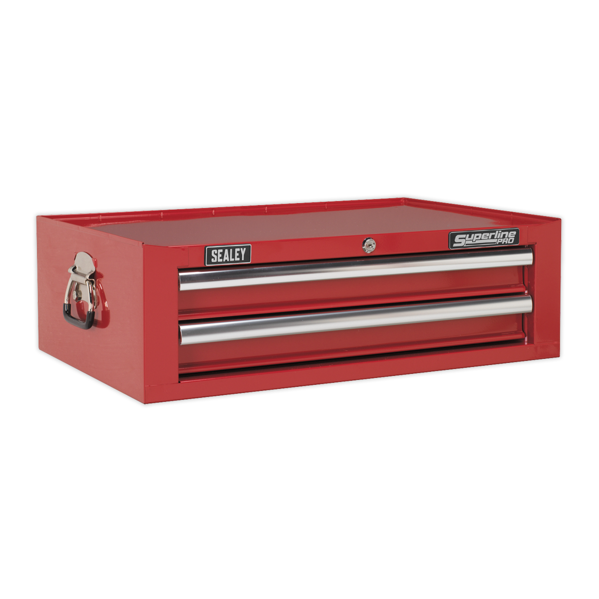 Superline PRO® Mid-Box Tool Chest 3 Drawer - Red