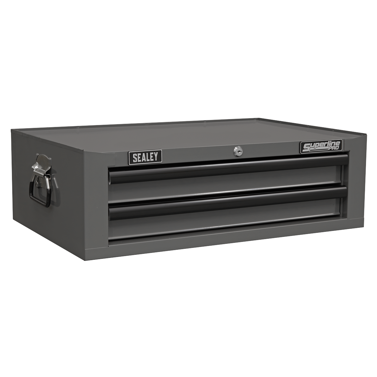 Superline PRO® Mid-Box Tool Chest 3 Drawer - Grey/Black