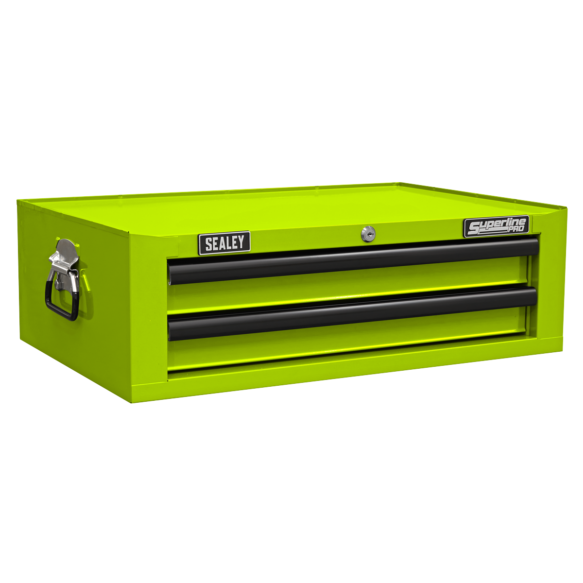Superline PRO® Mid-Box Tool Chest 3 Drawer - Green/Black