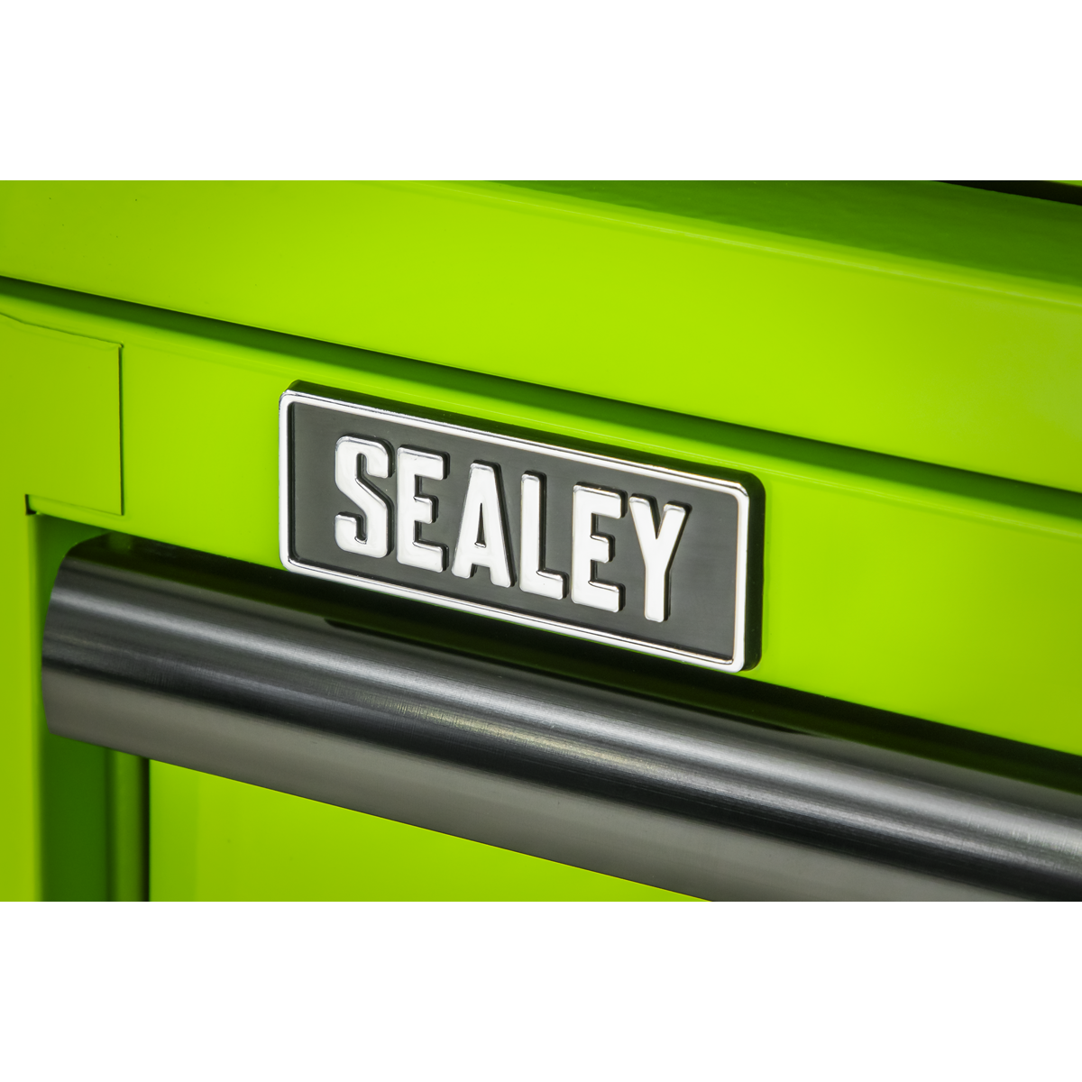 Superline PRO® Heavy-Duty Mid-Box Tool Chest, 2 Drawer, Green/Black (AP26029THV)