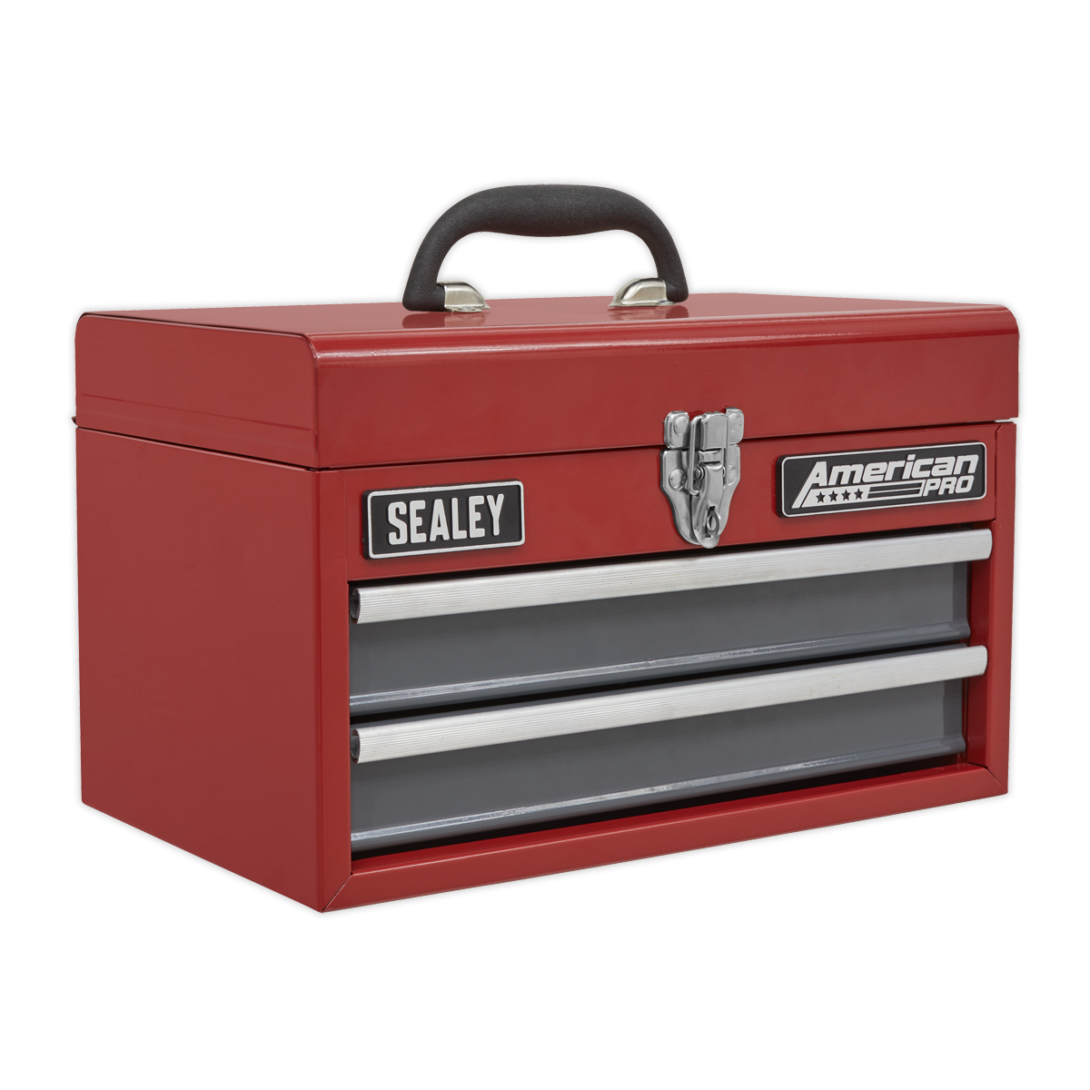 American PRO® Toolbox, 2 Drawer, Red/Grey (AP2602BB)