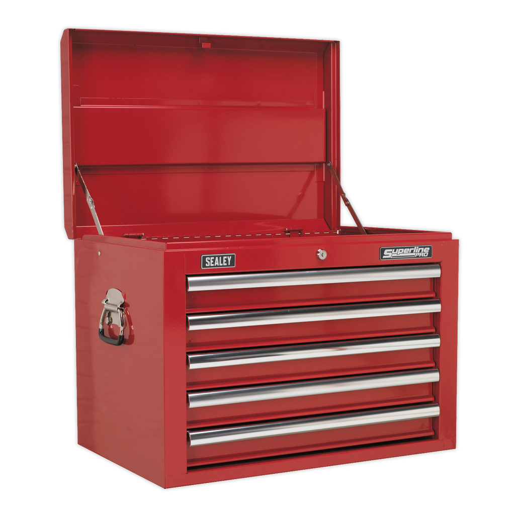 Superline PRO® Topchest 5 Drawer - Red