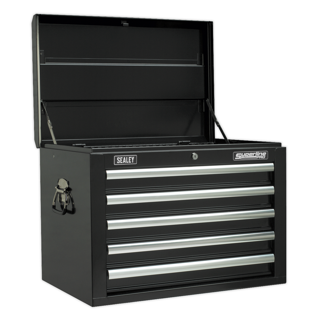 Superline PRO® Topchest 5 Drawer - Black