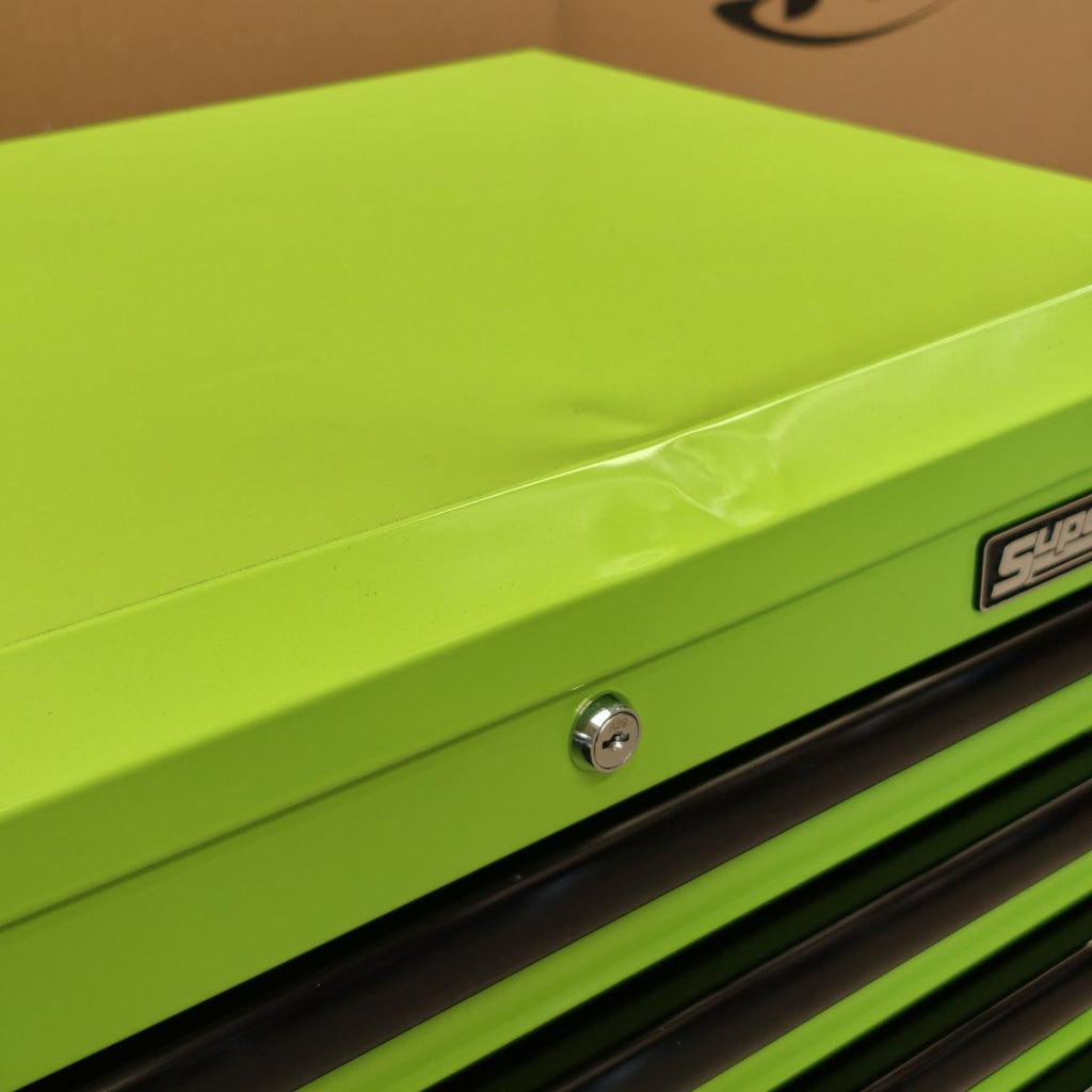 Superline PRO® Heavy-Duty Topchest, 5 Drawer, Green/Black (AP26059THV) (Factory Refurbished B)