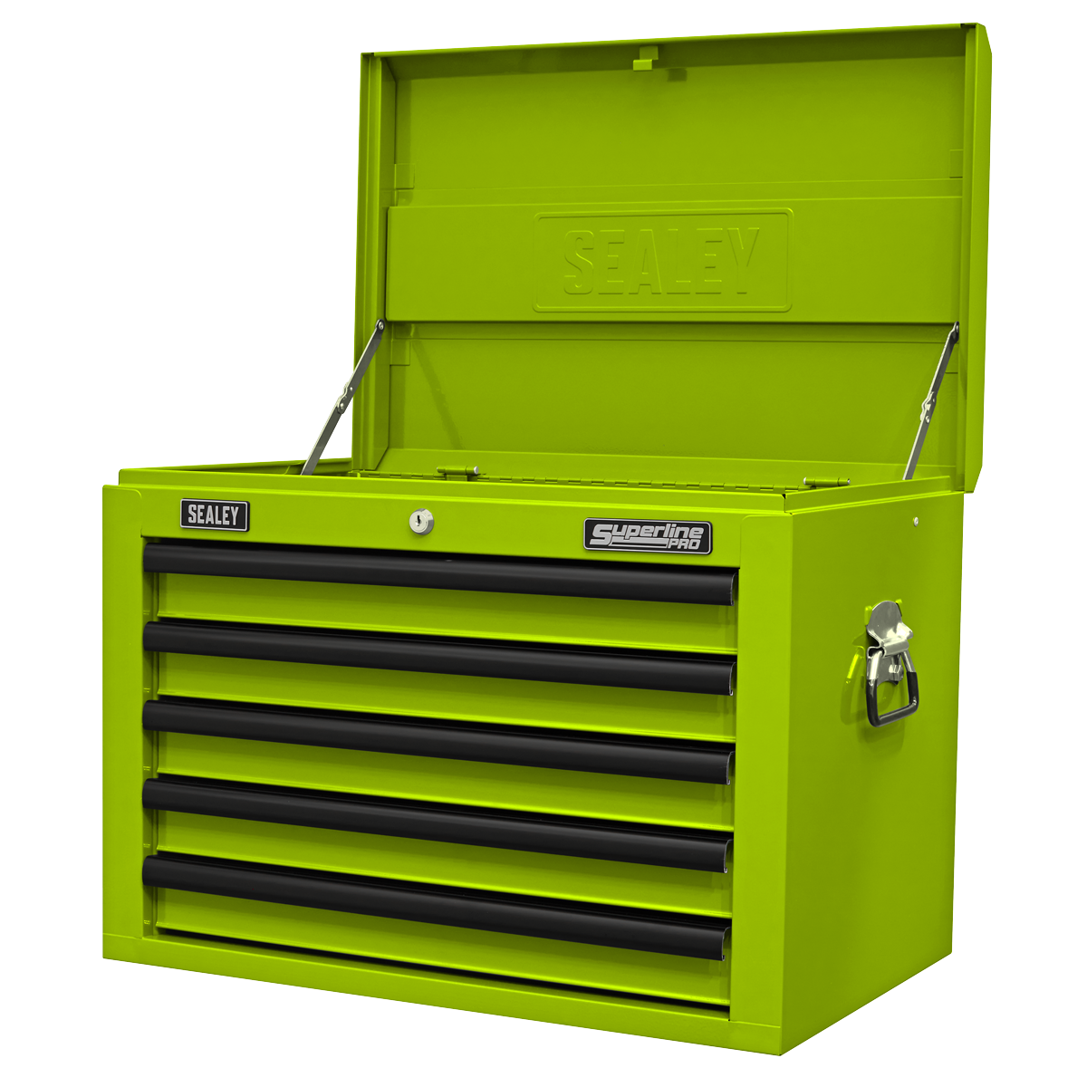 Superline PRO® Topchest 5 Drawer - Green/Black