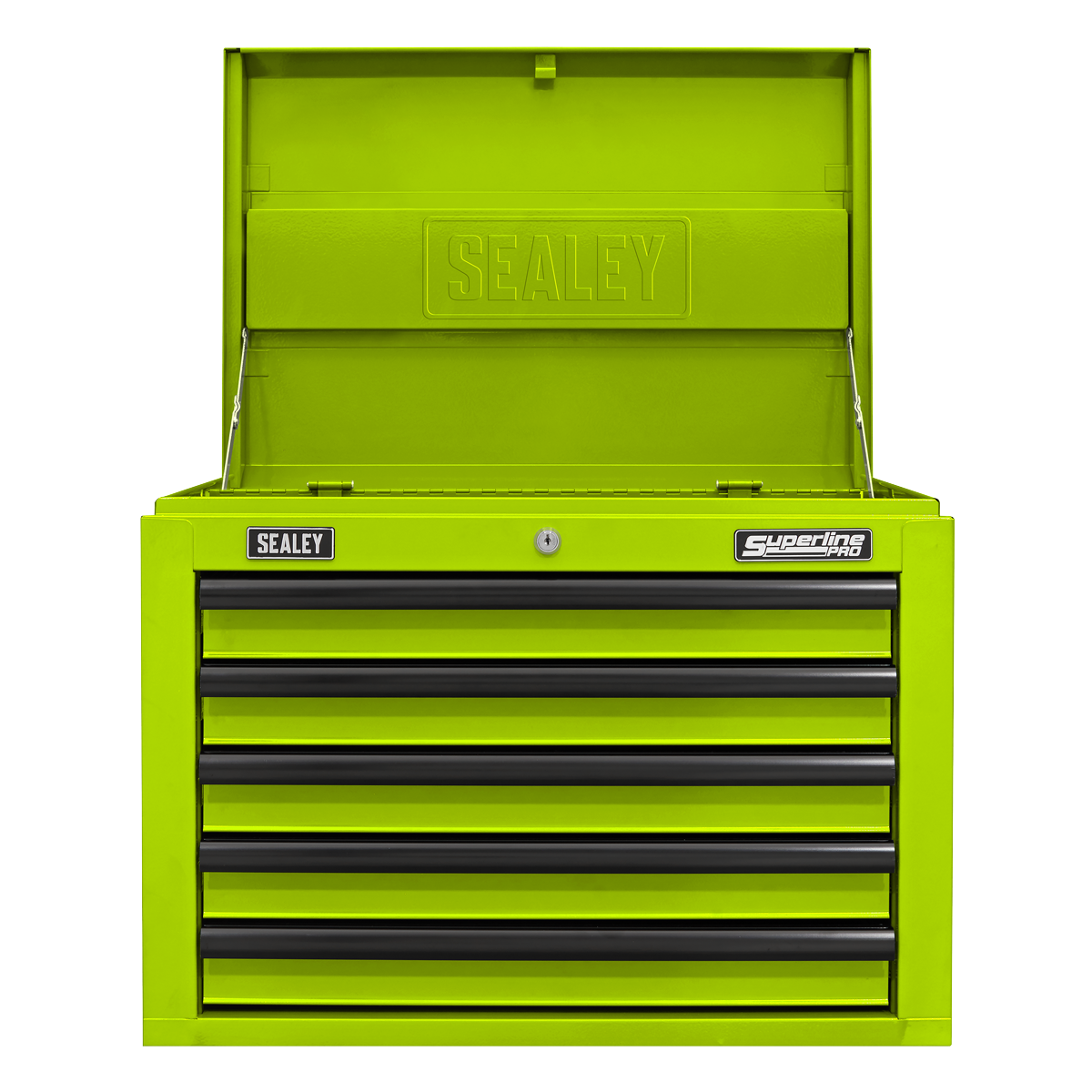 Superline PRO® Topchest 5 Drawer - Green/Black