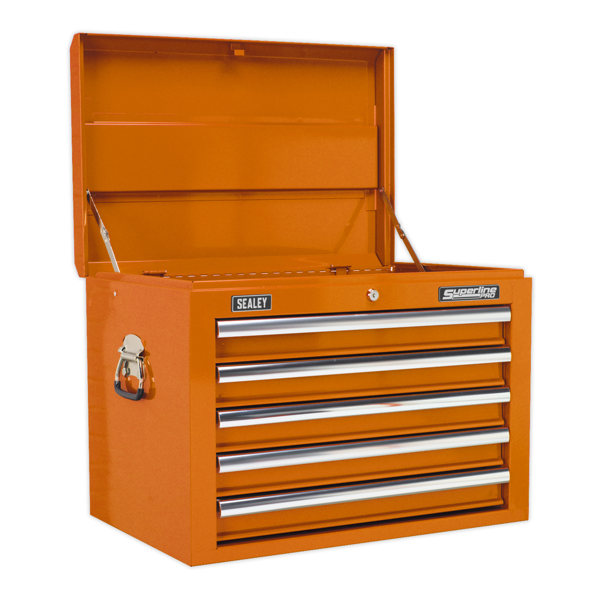 Superline PRO® Tool Chest Combination 14 Drawer with 446pc Tool Kit - Orange