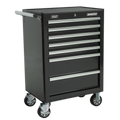 Superline PRO® Rollcab 7 Drawer - Black