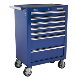Superline PRO® Tool Chest Combination 14 Drawer with 1179pc Tool Kit - Blue