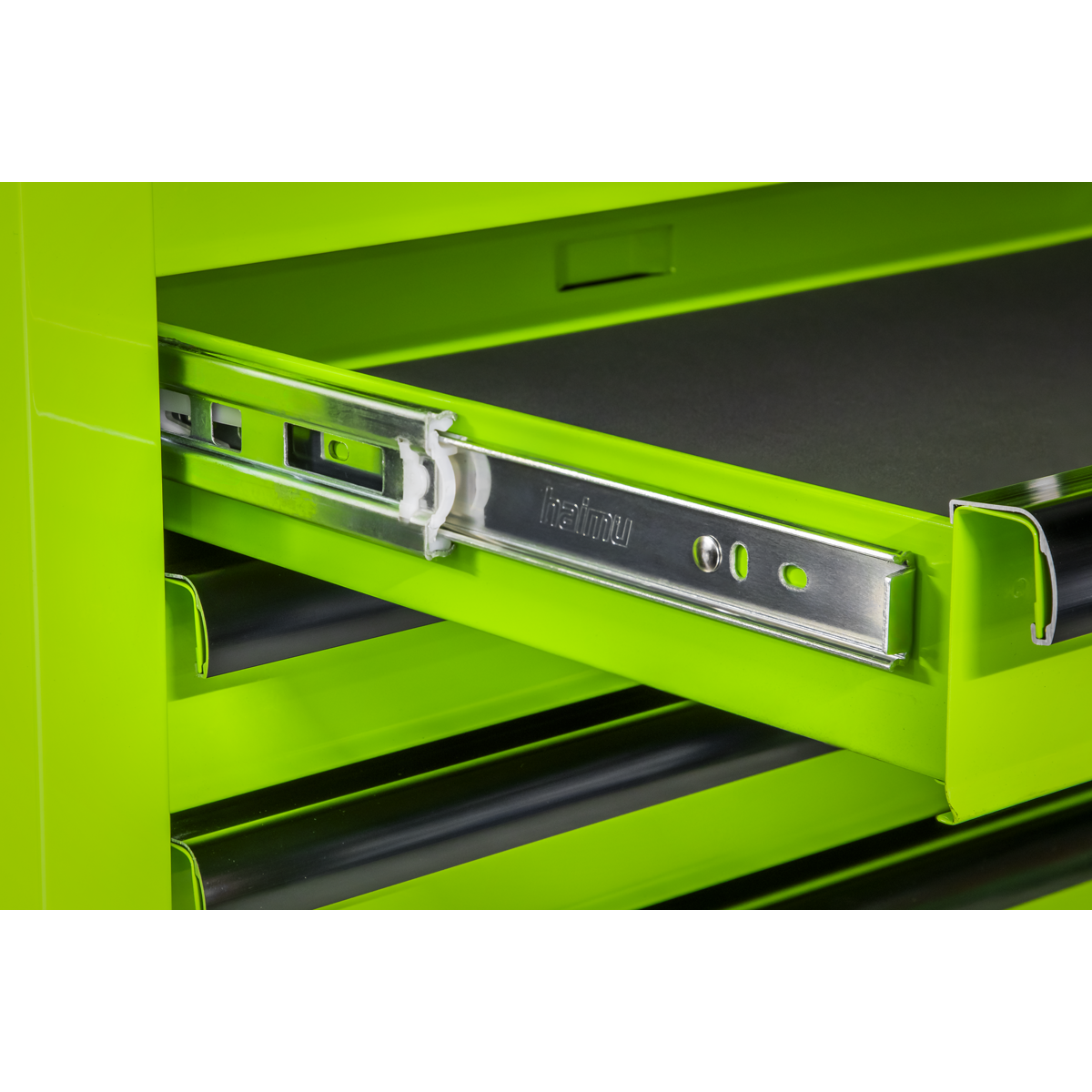 Superline PRO® Rollcab 7 Drawer - Green/Black