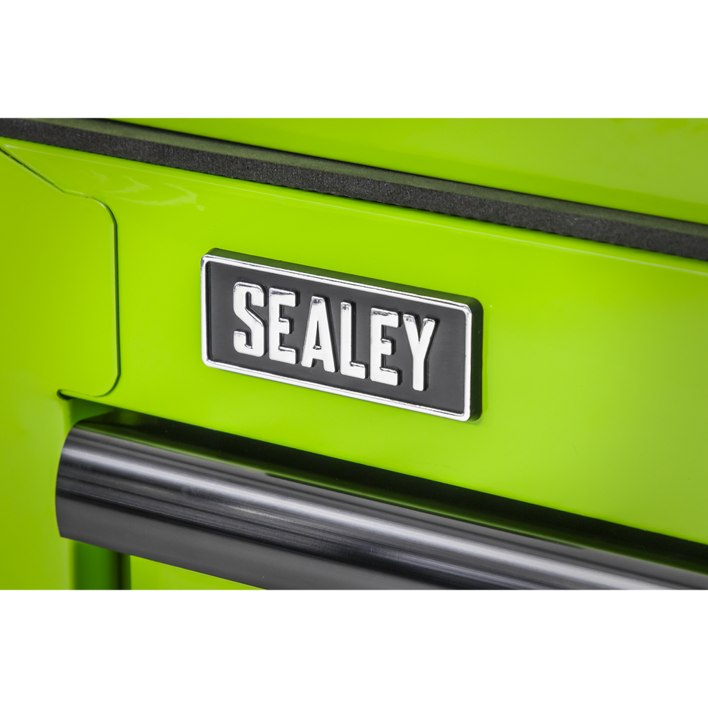 Superline PRO® Rollcab 7 Drawer - Green/Black