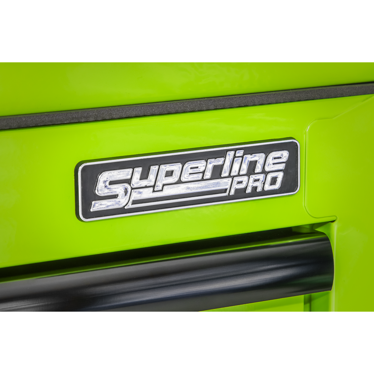 Superline PRO® Rollcab 7 Drawer - Green/Black