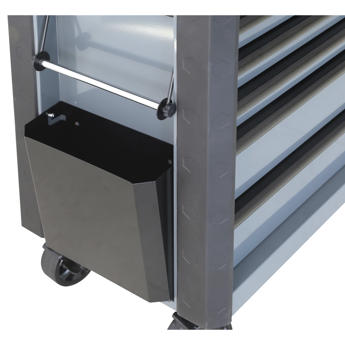 Superline PRO® Mobile Heavy-Duty Tool Trolley, 6 Drawer, Grey (AP266G)