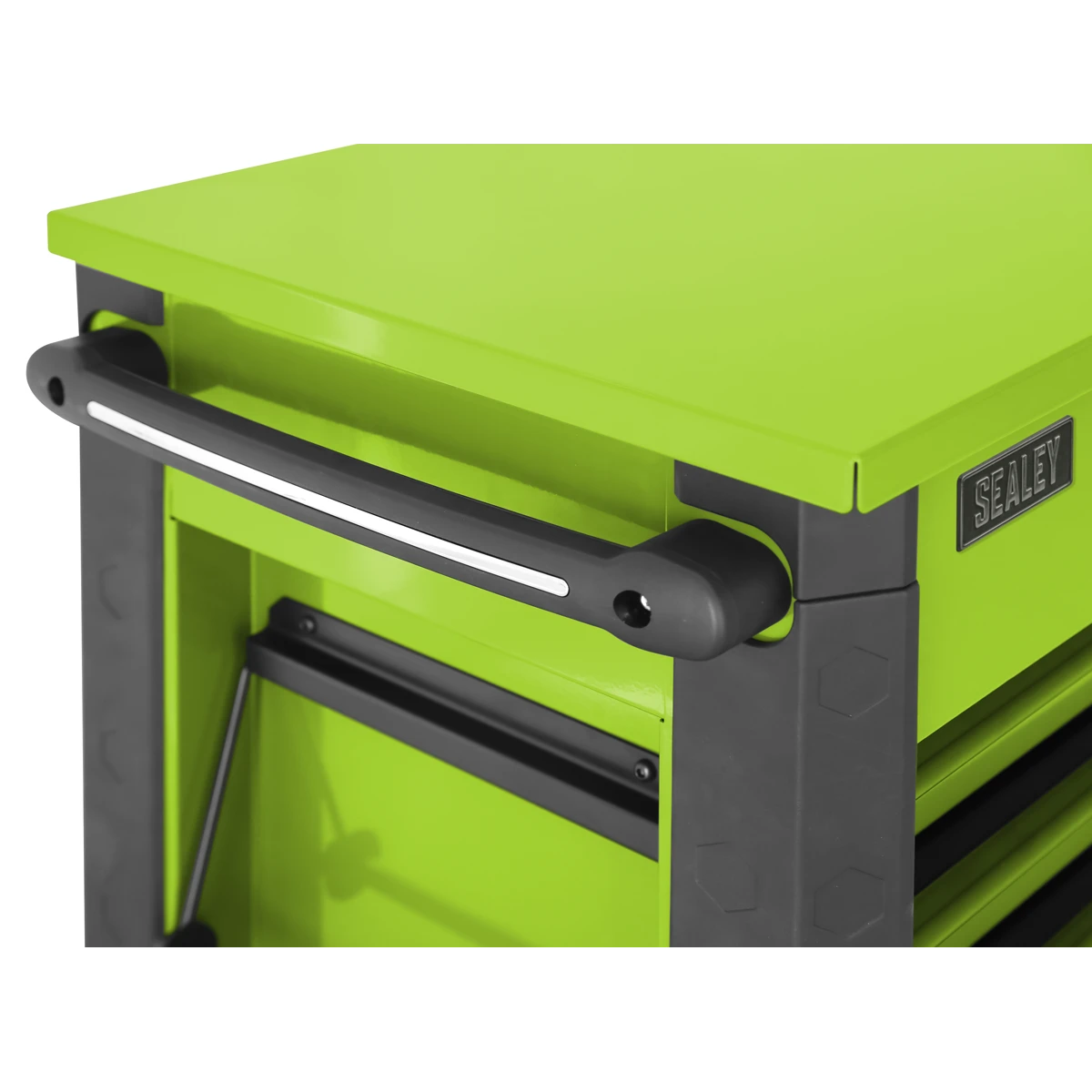 Superline PRO® Mobile Heavy-Duty Tool Trolley, 6 Drawer, Green (AP266HV)