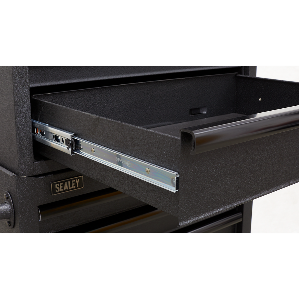 Superline PRO® Black Edition Topchest with 4 Soft Close Drawers & Power Strip 660mm