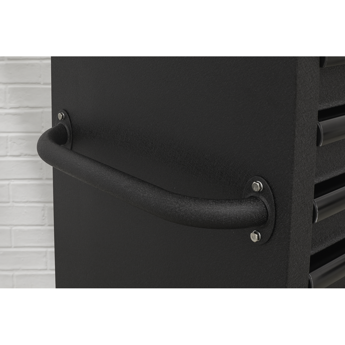 Superline PRO® Black Edition Tower Cabinet with 9 Soft Close Drawers & Power Strip 690mm