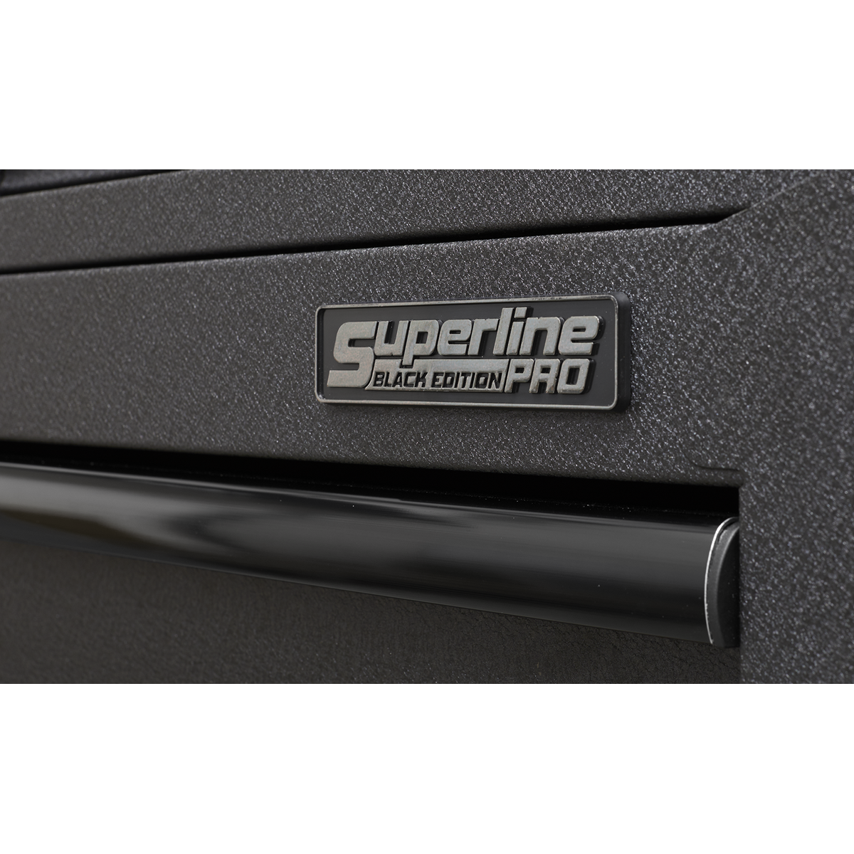 Superline PRO® Black Edition Tower Cabinet with 9 Soft Close Drawers & Power Strip 690mm