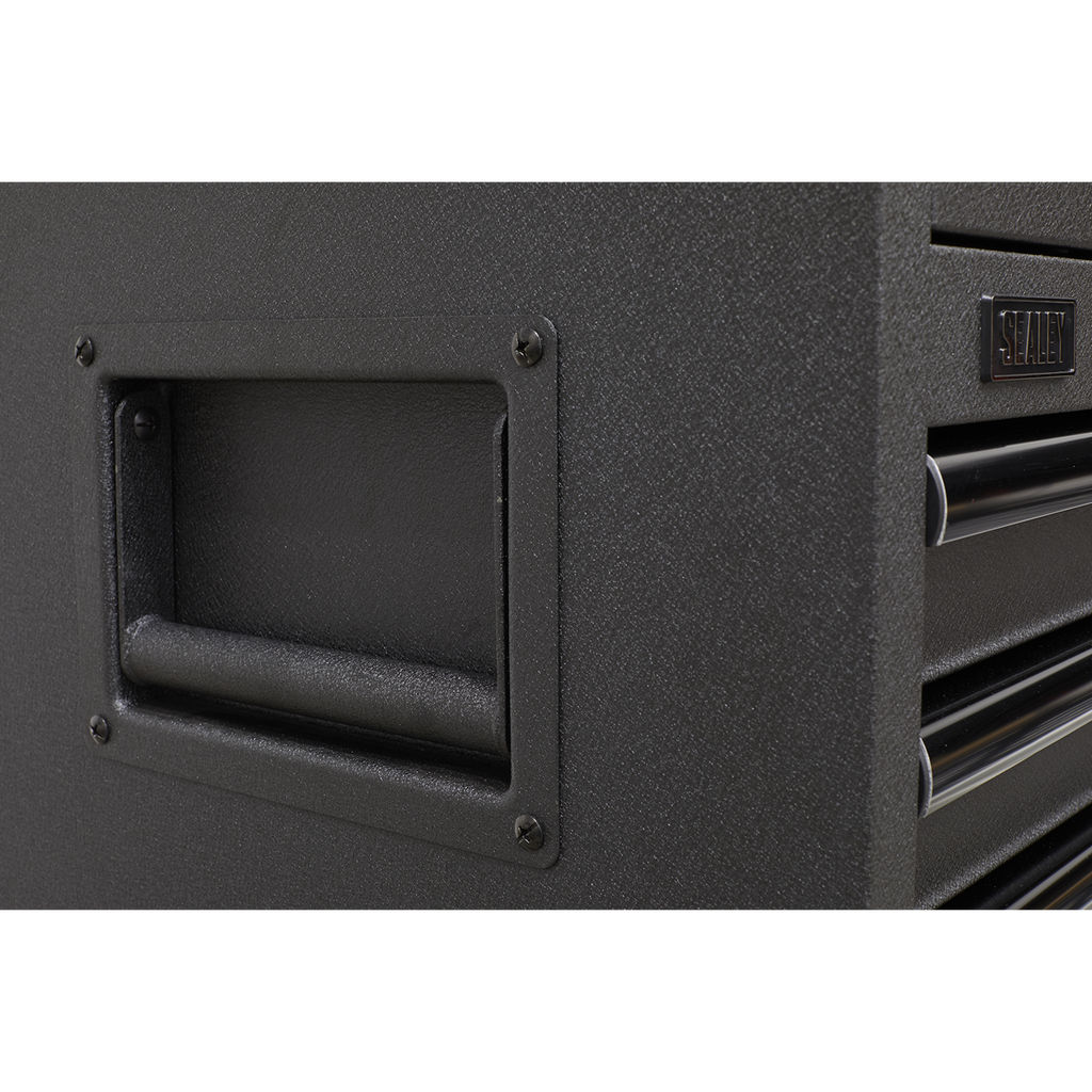 Superline PRO® Black Edition Tool Chest Combination with 9 Soft Close Drawers & Power Strip