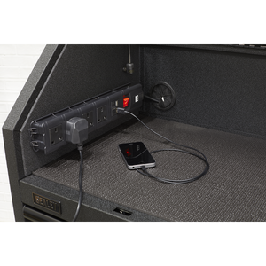 Superline PRO® Black Edition Tool Chest Combination with 9 Soft Close Drawers & Power Strip